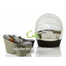 outdoor rattan wicker round rattan daybed